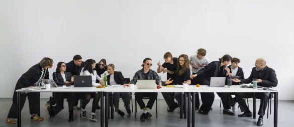 Was ist Arbeit im Zeitalter des Postdigitalen? Studentinnen und Studenten nähern sich einer schwer greifbaren Thematik und präsentieren ihre Ergebnisse jetzt im Ziegelei-Museum. - © Huynh Huong