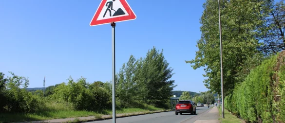Im Eggeweg, der Franz-Bader-Straße und Landwehrstraße (Foto) kommt es zu Verkehrsbeeinträchtigungen. - © Lorraine Brinkmann