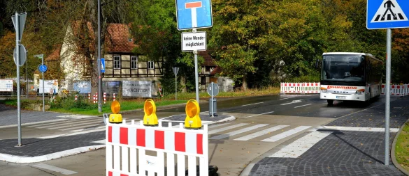 Zurzeit ist von Heiligenkirchen aus das Freilichtmuseum erreichbar. - © Sven Koch