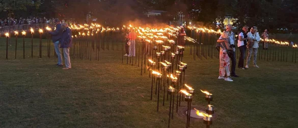 Die "Nacht der 10.000 Kerzen" lockt stets viele Gäste an. - © Stadt Bad Salzuflen