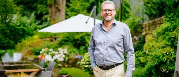 Peter Heepmann, designierter Bürgermeisterkandidat der Bergstadt, ist bereit für sein Amt. Mit seinem bisherigen Arbeitgeber, Haus Neuland, sei alles geklärt und im Rathaus habe es schon viele Gespräche gegeben. - © Besim Mazhiqi