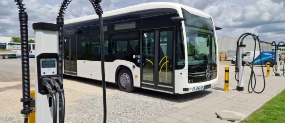 Das Ladedepot in Lage ist das Erste von insgesamt sechs geplanten Standorten. - © Kempower