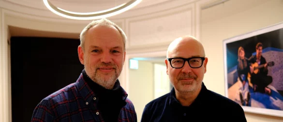 Das Musical-Team Peter Lund (links) und Thomas Zaufke. - © Sven Koch