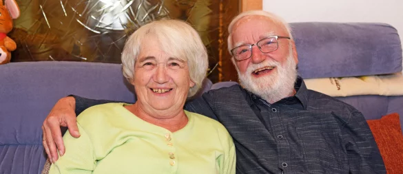 Elke und Wolfgang Rulle sind seit 50 Jahren verheiratet. - © Nicole Ellerbrake