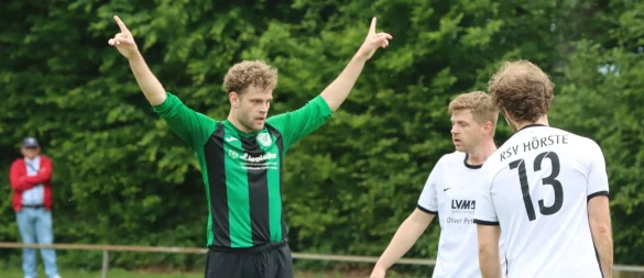 Jerome Vanin ist einer der Top-Torjäger der Serie 2024/2025 der Kreisliga A Detmold gewesen. Die SG Belle-Cappel-Leopoldstal spielt künftig in der Bezirksliga. - © Sebastian Lucas