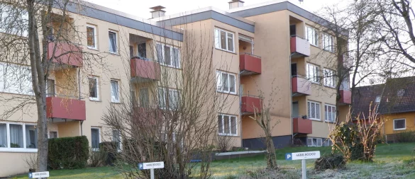 Die Wohnanlage der LEG an der Emil-Zeiß-Straße gibt immer mal wieder Anlass zur Beschwerde seitens der Bewohnerinnen und Bewohner. - © Archivfoto: Lorraine Brinkmann