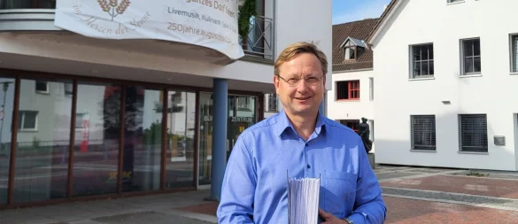 Dr. Andreas J. Wulf will erneut Bürgermeister von Augustdorf werden. - © Bildrechte: Dr. Andreas J. Wulf