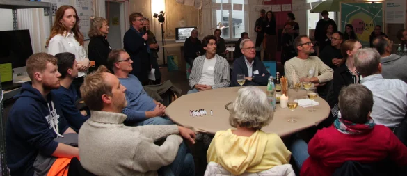 Bei einem "Visionären Abend" mit Projektpartnern, Fachleuten und anderen Interessierten sind Ideen gesammelt worden. - © Jana Beckmann
