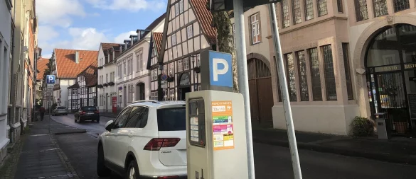 Hier geht es zwei Monate lang nicht weiter: Die Papenstraße wird kurz vor dem Ostertor-Kreisel gesperrt. - © Till Brand/Archivfoto