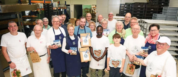100 Kilo Kekse haben die Mitglieder des Kiwanis-Club Lippe für den guten Zweck gebacken. - © Nicole Ellerbrake