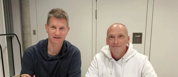 Die neue Fraktionsspitze von "Zukunft Extertal": Marc Piechnik (links) und Markus Marcinczyk. - © Zukunft Extertal