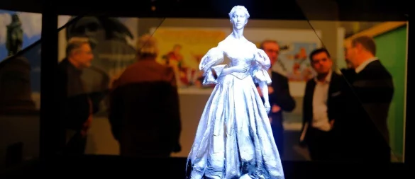 Hologramme und andere Erfahrungen bereichern die Ausstellung. - © Sven Koch