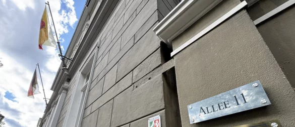 Die Ressource an der Allee: Stammsitz des Vereins, der nun 200 Jahre alt ist. - © Sven Koch