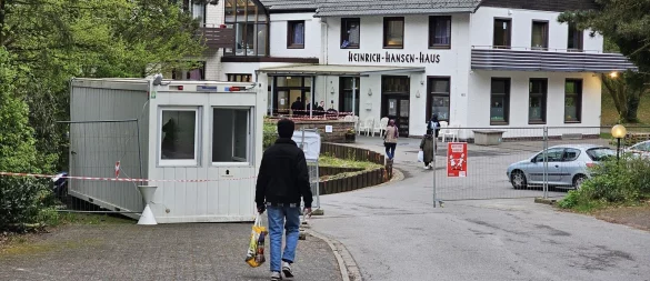 Die Notunterkunft in Lage wird in eine Zentrale Unterbringungseinrichtung ungewandelt. - © Archivfoto: Astrid Sewing