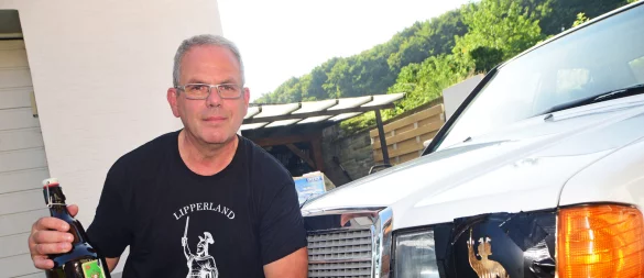 Heinz-Hermann Wichert ist ein echter Hermann-Fan. - © Nicole Ellerbrake
