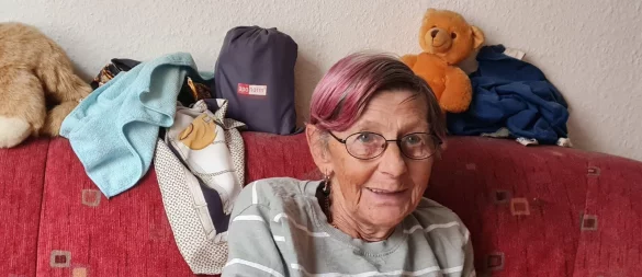 "Mit Politik habe ich nichts am Hut", da ist sich Ursula Ruppelt ganz sicher. Trotzdem ist sie auf der Wahlliste für die AfD gelandet und vertritt die Partei nun im Wahlbezirk 10, also Herrentrup. - © Marianne Schwarzer