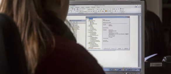 Im Zuge von Ermittlungen haben Beamte es oft mit großen Datenmengen zutun. - © picture alliance / photothek
