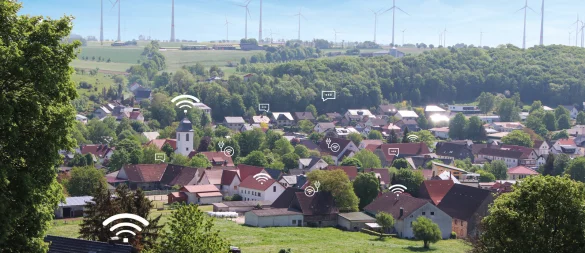 Vorreiter in der Digitalisierung auf dem Land: Etteln im Kreis Paderborn gilt als weltweit smarteste Kommune. - © Ulrich Ahle/gotoMedia