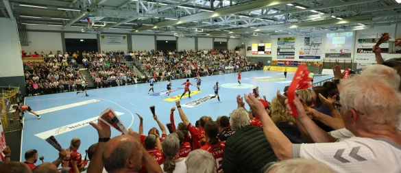 Volles Haus im Finalrückspiel um die Deutsche Meisterschaft – so war es im Mai. Nun wünschen sich die Blomberger Verantwortlichen eine große Resonanz auch zum Saisonauftakt 2025/26. - © Paul Cohen