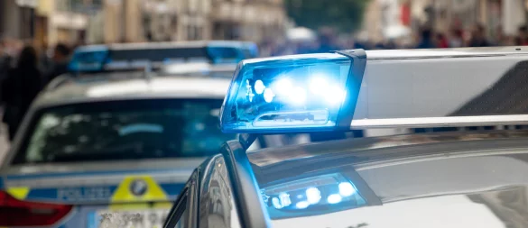 Die Polizei stoppte einen jungen Autofahrer. Dieser hatte offenbar Drogen intus. - © Anja Imig