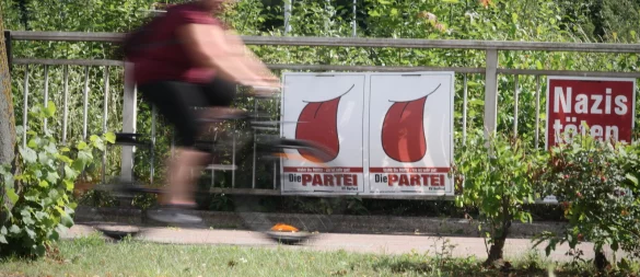 Einige der Löhner Ratskandidaten fühlen sich von der Satirepartei "Die PARTEI" hinters Licht geführt. - © Felix Eisele