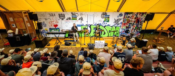 Die Teilnehmer des christlichen Abenteuerzeltlagers "Lippe-Sola" haben nicht nur Häftling gespielt. - © Gemeinde am Grasweg