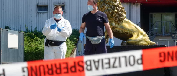 Vor der Diskothek "Prime" in Bielefeld-Brackwede ist es am Samstagmorgen, 19. Juli, zu der Messerattacke unter jungen Partygängern gekommen. - © Paul Brinkmann