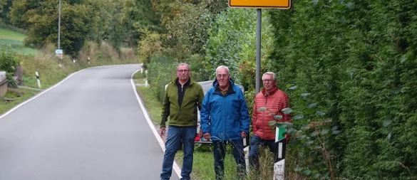 Kümmern sich: Rainer Korf, Bernd Krüger und Karl-Heinz Ridder. - © Axel Bürger
