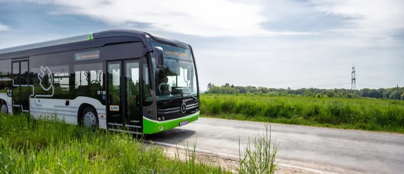 Einer der neuen E-Busse der Stadtwerke. (Symbolfoto) - © Stadtwerke Bad Salzuflen