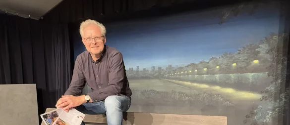 Frank Wiemann spielt seit 40 Jahren Theater. Für das kommende Jahr plant der 61-Jährige seine Rückkehr auf die Bühne im Kulturbahnhof Lemgo. - © Carolin Nieder-Entgelmeier