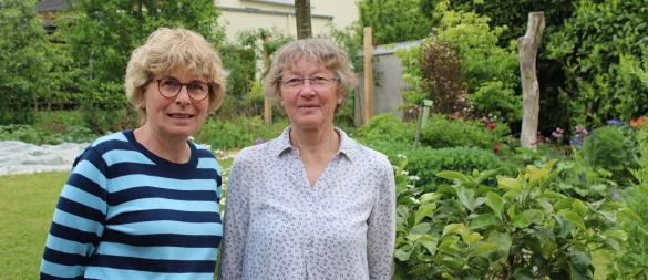 Anja Piechnik (links) und Christel Papke wollen sich für Demokratie und Toleranz in der Gemeinde stark machen. - © Lorraine Brinkmann