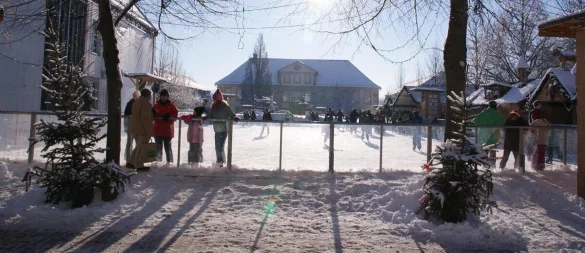Die Eiswelt in Lemgo galt als Attraktion in ganz Lippe und darüber hinaus. Jetzt soll es mit Hilfe vieler Spenden ein Revival geben. - © Lemgo Marketing