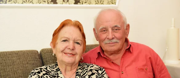 Friedrich und Nadeschda (Nadja) Martin feiern Goldene Hochzeit. - © Nicole Ellerbrake