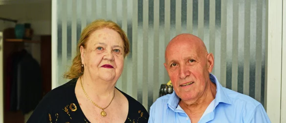 Adelheid und Guiseppe Castagna feiern Goldene Hochzeit. - © Nicole Ellerbrake