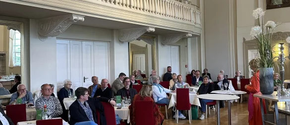 Die Theaterfreunde zogen Bilanz und blickten aufs Jubiläumsjahr. - © Theaterfreunde Detmold