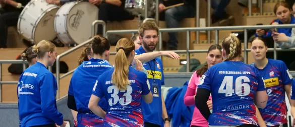 Ruben Voßhans geht in seine vierte Drittligasaison mit der HSG Blomberg-Lippe II. - © Jörg Hagemann