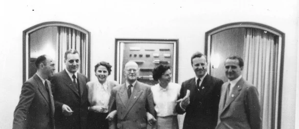 Mit neuen Produkten im Gepäck ist Weidmüller im Jahr 1952 erstmals auf der Hannover Messe vertreten. - © Weidmüller
