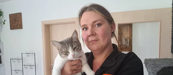 Vanessa Feeken ist ehrenamtlich als Vorsitzende im Verein "Animal Island" aktiv. - © Archivfoto: Carolin Brokmann-Förster