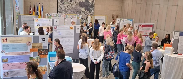 Studierende der TH OWL präsentierten ihre Projektideen im Lemgoer
Rathaus. - © TH OWL