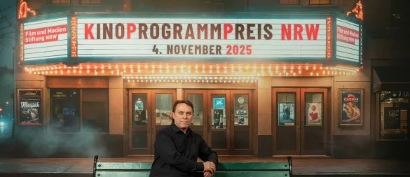 Die Film und Medienstiftung NRW hat Kinobetreiber in NRW ausgezeichnet. Darunter sind auch Volker Pannnenbecker (Foto) für das Hansa Kino in Lemgo und Norbert Zeitz für die Filmbühne Bad Salzuflen. - © Hojabr Riahi / Film- und Medienstiftung NRW