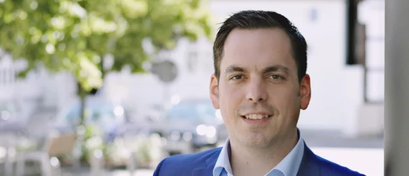 Torben Blome, SPD, 38 Jahre, Bürgermeister. - © Torben Blome