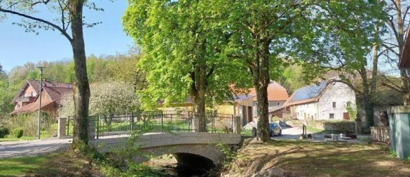 Die Werrebrücke in Schmedissen ist saniert worden. - © Stadt Horn-Bad Meinberg