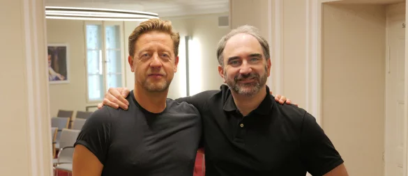 Generalmusikdirektor Per-Otto Johansson und Chordirektor Francesco Damiani. - © Thomas Krügler