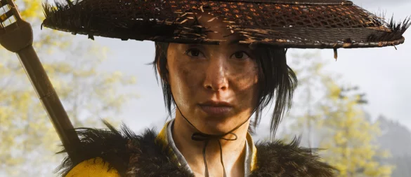 Atsu, die entschlossene Protagonistin von „Ghost of Yotei“, begibt sich auf ihre Rachemission im historischen Ezo. - © Sony Interactive Entertainment