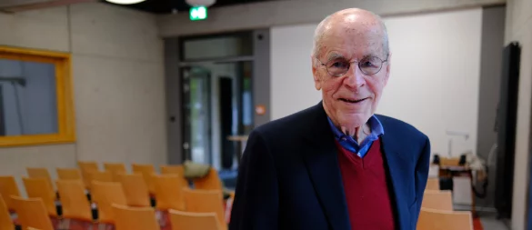 Referierte in Detmold und stellte die Ergebnisse seiner Studie vor: Christian Pfeiffer. - © Sven Koch