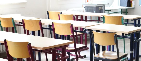 Ganz so weit sind wir in Lippe noch nicht... doch auch hier bleiben in den Klassenzimmern immer mehr Plätze leer: Die Mädchen und Jungen verweigern vermehrt den Schulbesuch. - © Symbolbild: Pixabay