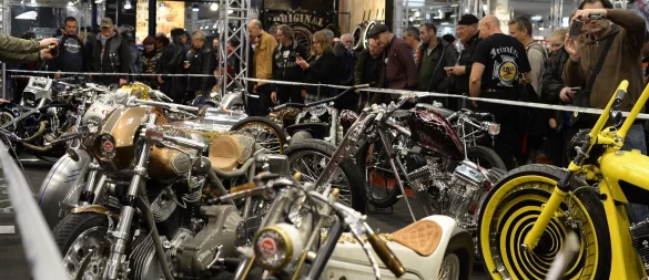 Zu der "Custombike-Show" werden am letzten November-Wochenende wieder Tausende Gäste aus ganz Europa erwartet. - © Messe OWL
