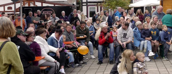 Großer Andrang beim Stadtfest in Barntrup. - © Rudi Rudolph