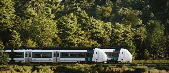 Diese Akku-Triebwagen von Siemens, Typ Siemens Mireo, sollen im Dezember 2029 die jetzigen Dieselzüge in Lippe und darüber hinaus ersetzen. - © Marcus Badow