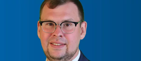 Jakob Baidin tritt für die AfD als Bürgermeisterkandidat in Blomberg an. - © AfD Lippe